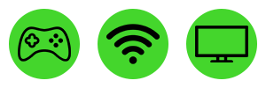 Jogos, Wi-Fi e TV